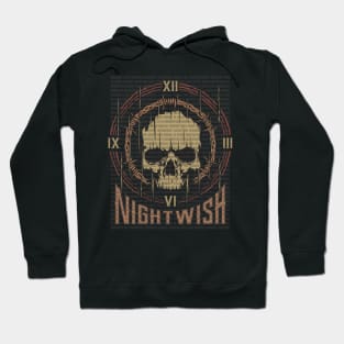 Nightwish Vintage Skull Hoodie